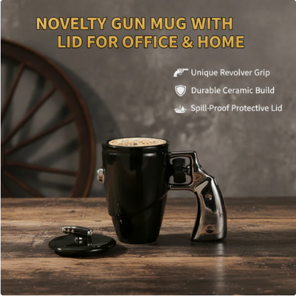 Rotatable Scroll Espresso Mug | Unique Ceramic Coffee Cup with Fun Features