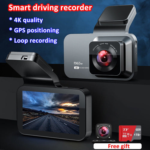 🚗Smart Dashcam (🌟4K HD Nachtsicht – 📍integriertes GPS)📹